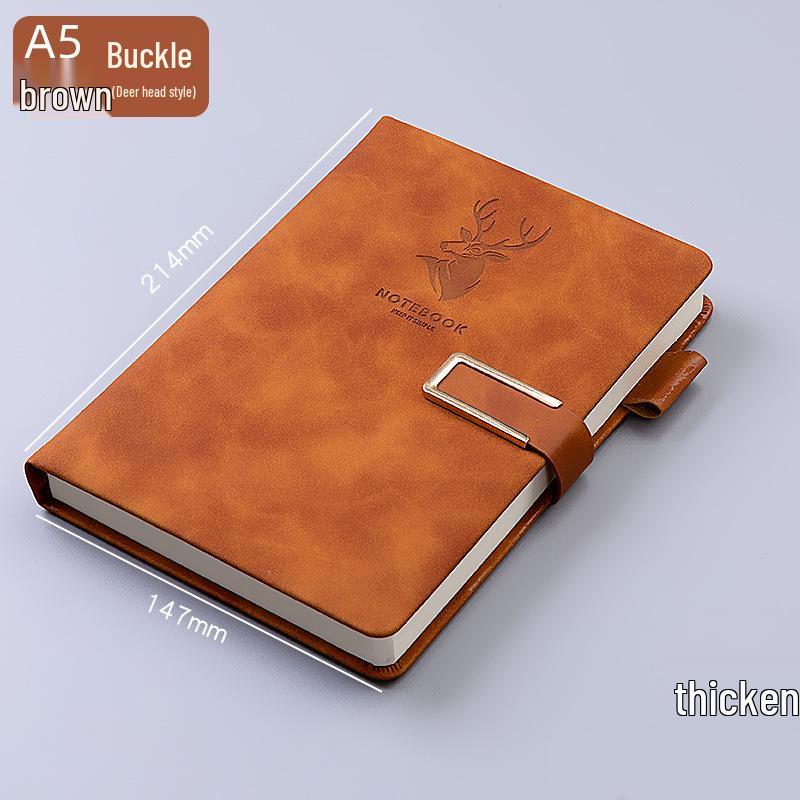 

Спеціальні блокноти для бізнесу з пряжкою з логотипом - блокноти для конференцій високого класу