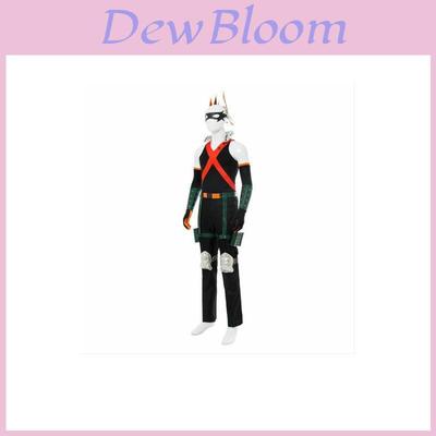 Costume Cosplay Bakugou Katsuki My Hero Academia Avec Bandeau et Équipement de Protection Pour Fans d'Anime