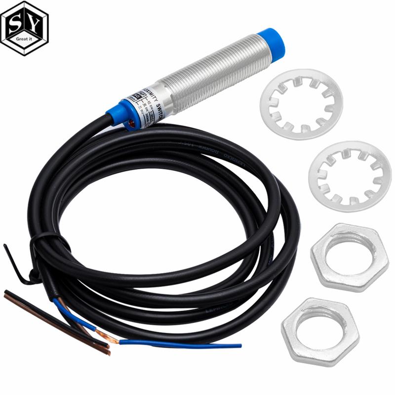 1pcs LJ12A3-4-Z/BX & LJ12A3-4-Z/BY Inductive Proximity Sensor: NPN Output, DC 6-36V – Compatible for Arduino