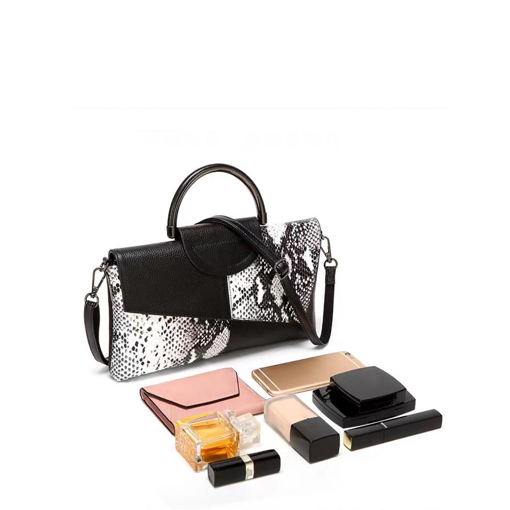 Damska kopertówka ze wzorem krokodyla, torebka wieczorowa, torba biznesowa, portfel z przegródkami na karty, elegancki temperament