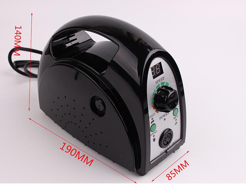 Portable Handheld LCD Nail Drill & Polisher - 35,000 RPM