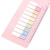 Color Sticky Notes Index Tabs Memo Stickers Flag Markers for Filing Cabinets Office,,Home