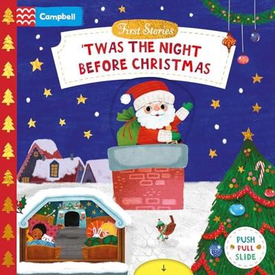 Twas the Night Before Christmas by Campbell Books Board Book Book 9781035023837