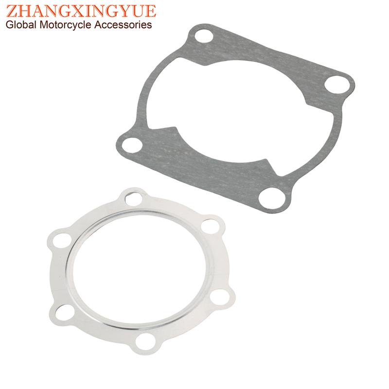 Motorcycle Cylinder Gasket Set Top End For Yamaha IT175 DT175 MX175 1W2-11181-00 3TN-11351-00 2-Stroke Engine