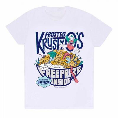 THE SIMPSONS Unisex Adult Krusty OÂ´s Frosted T-Shirt