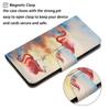 Cute Flower Cat Painted Leather Flip Case For iPhone 6 6S 7 8 X XR XS Max 11 Pro Wallet Card Holder Book Cover Etui