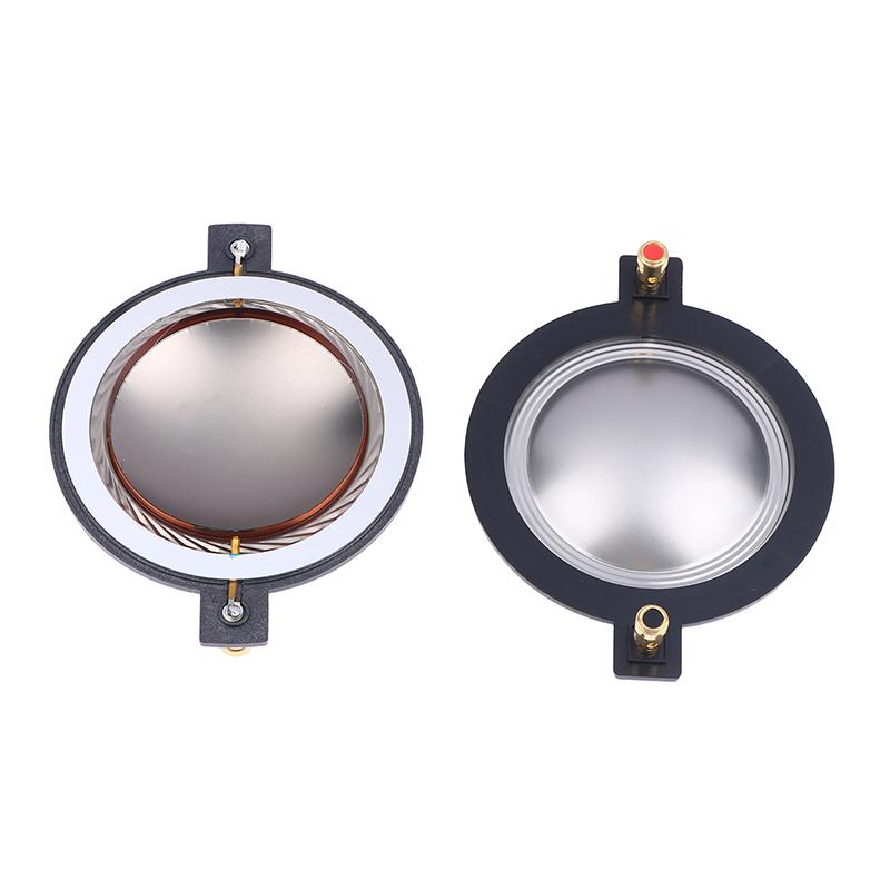 1 stk 72,2/74,5 mm Titanium Membran Diskant Stemmespole Membran Kobbertråd DIY Diskant Højttaler Reparations Tilbehør Sort