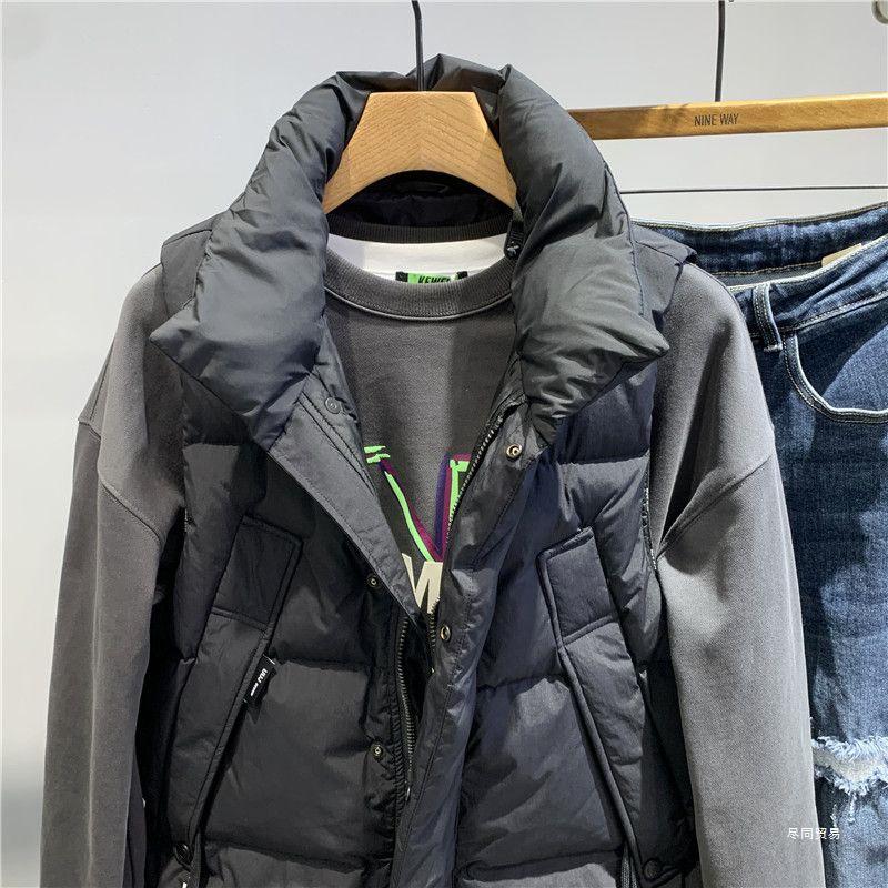 Men's Stylish Padded Vest - Warm Slim Fit Sleeveless Winter Jacket