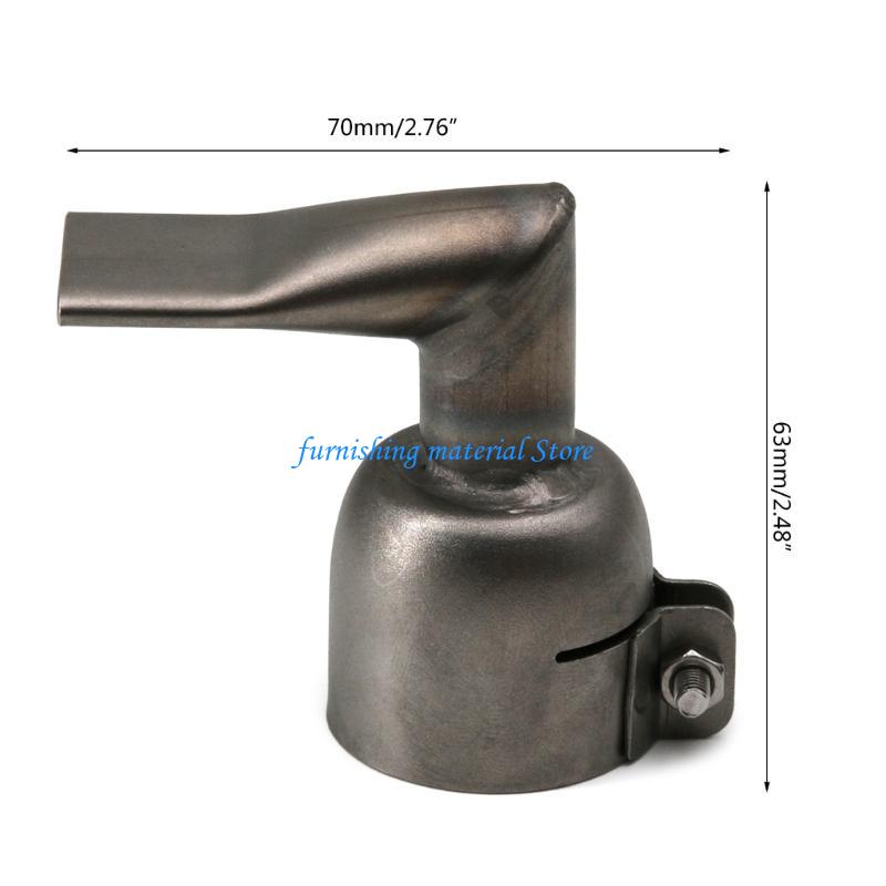 Y5GD Angled Nozzle with 90 Degrees 20mm Nozzle for HLTE Hot Air Membrane Welding Guns Welder Tip Plastic Welding Accessories