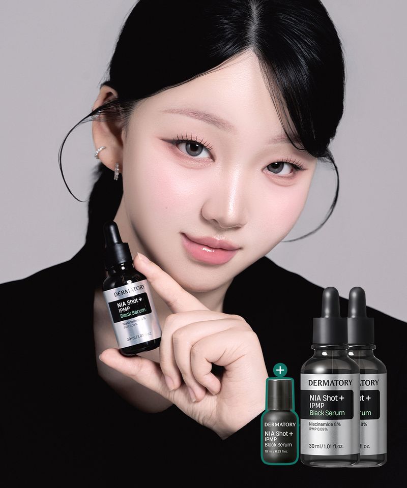 [Toxin PICK] Nia Shot Trouble Black Serum 30ml*2EA [Gift] Black Serum 10ml
