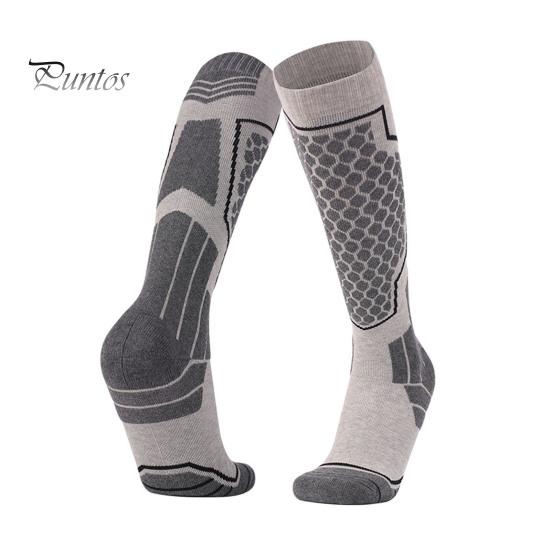 

Зимние лыжные носки, теплые носки для сноуборда, носки для занятий спортом на открытом воздухе в холодную погоду, для катания на лыжах, велоспорта L светло-серый