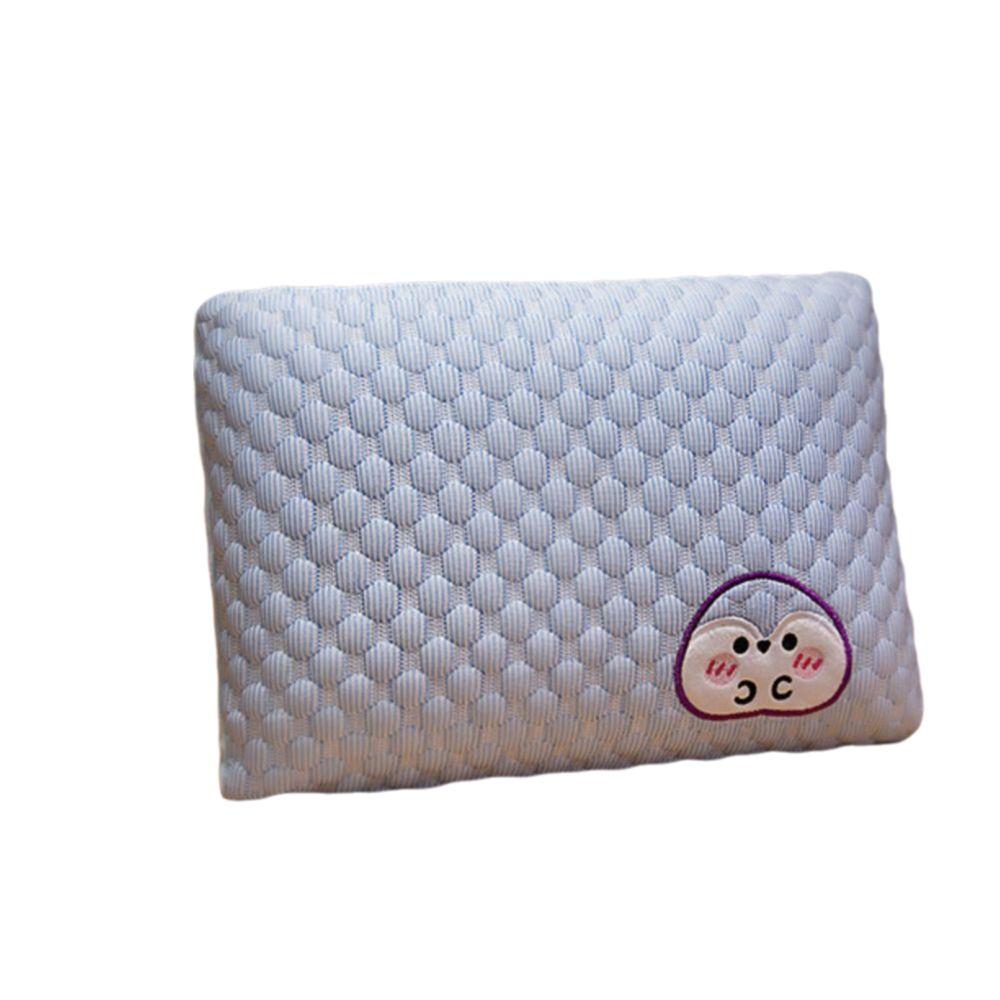 Relaxing Slow Rebound Summer Sleeping Mat Washable Breathable Ice Silk Pillow Comfortable Lightweight Students Pillow Sleeping