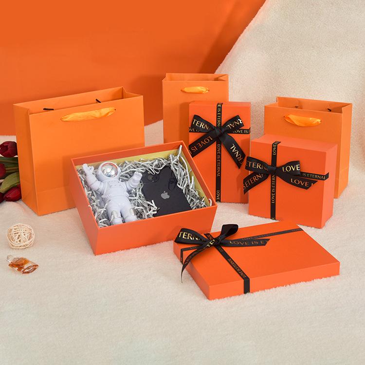 In-Stock Souvenir Ribbon Gift Box - Custom Birthday, Cosmetics, Lipstick & Apparel Packaging.