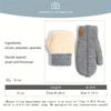 Winter Cold-Proof Fleece Gloves - Cute Fleece Full-Finger Knitted Gloves, Thickened Double-Layer Cold-Proof and Warm Gloves