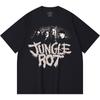 230 Gsm 100% Cotton Heavy Metal T-Shirt  Rock Band Popular Music Print Unisex Heavy Cotton T Shirt