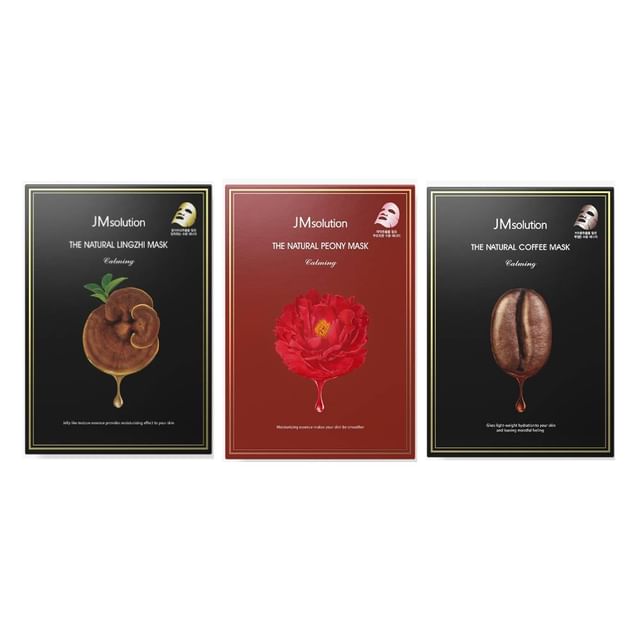 JMsolution - The Natural Mask Set Calming - 3 Types Lingzhi