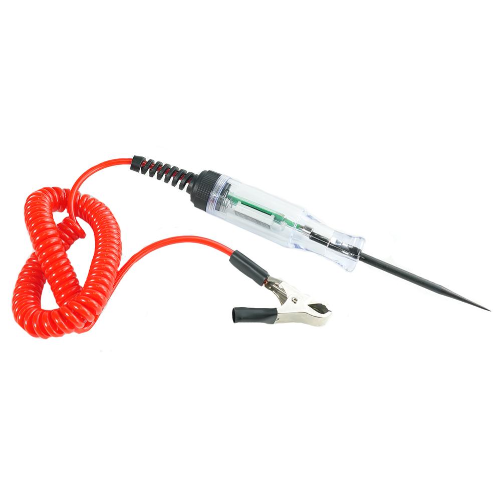 

Newest Car Truck Voltage Circuit Tester 6V-24V DC Digital Display Long Probe Pen Light Bulb Automobile Diagnostic Repair Tool чорний