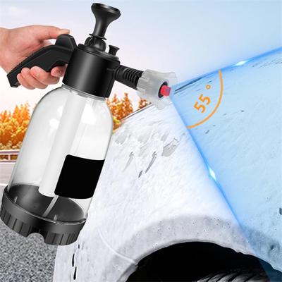 2L Foam Sprayer Car Wash Hand-Held Foam Watering Can Air Pressure Sprayer Plastic Disinfection Water Bottle Car Cleaning Tools