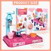 Playdough Sets for Kids Ages 4-8, 3 In1 Playdough Ice Cream 72 Pcs Toddlers' Play Kitchen Set Play Dough for Creations Making Noodle/Ice