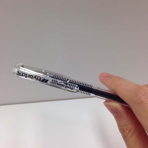 Pentel Ballpoint Pen Hybrid XK105GA5 5 Pack Black