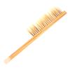 1*Wood Honey Brush Wasp Bee Sweep Two Rows Of Horse Tail Hair Beekeeping Tools