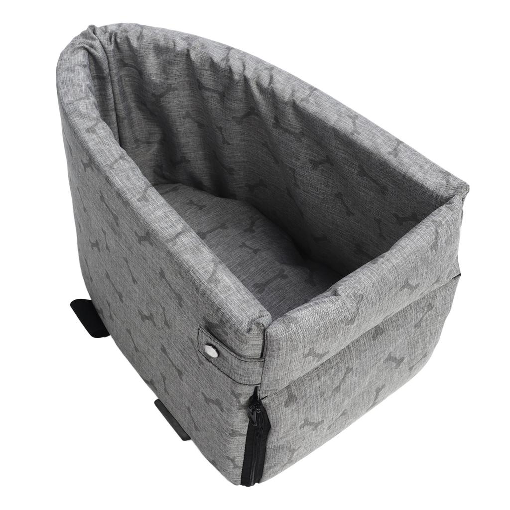 Pet Car Seat Wearproof Quick Installation Detachable Pet Console Seat for Small Dogs Cats Animals