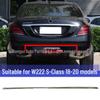 Banderolă Strălucitoare pentru Bara de Protecție Spate Mercedes-Maybach W222 Clasa S pentru S600, S560, S500, S650, S450 (2228851821)