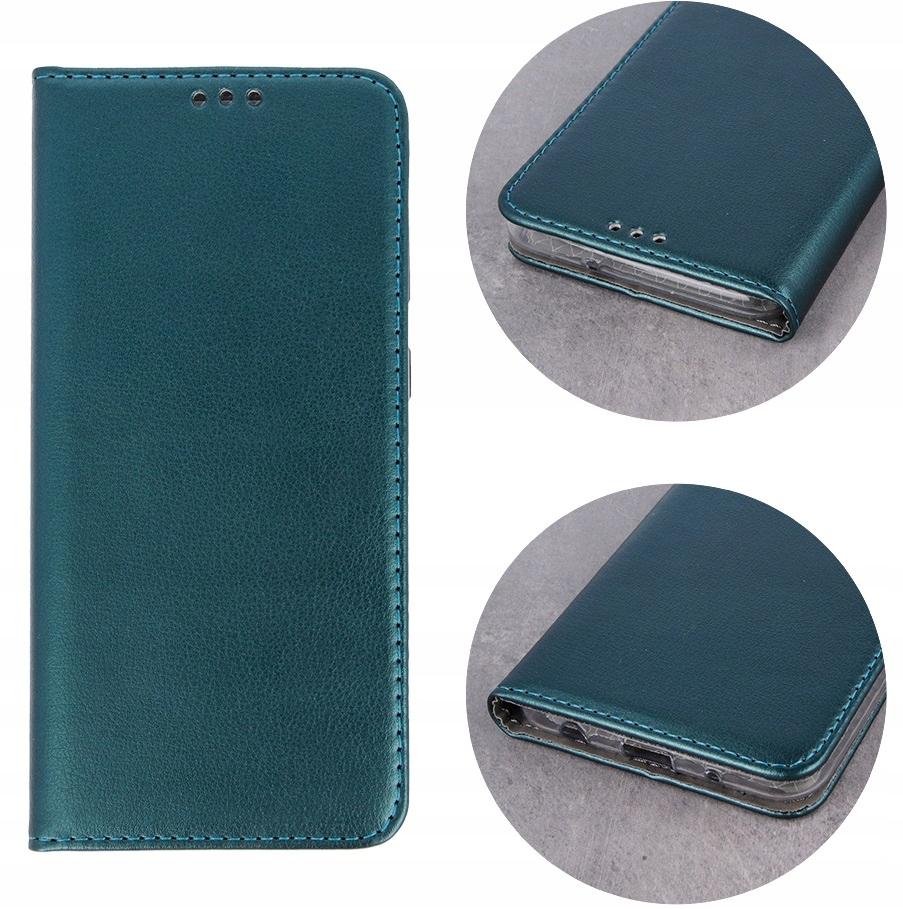 Flip Case for Samsung A50 Green + 9H GLASS