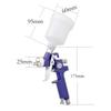 zmart 0.8mm Nozzle Professional HVLP Spray Gun Airbrush Car Aerograph H-2000 Mini Paint Automotive Aerograph Air Gun