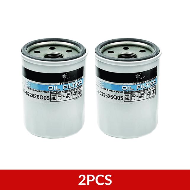 35-822626Q05 35-822626Q04 Oil Filter for Mercury Outboard 25 - 115 HP