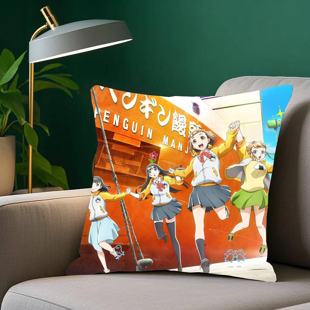 A Place Further Than The Universe Anime Pillow Case Home Decor Throw For Sofa Bed Car Room Decor Gift Idea