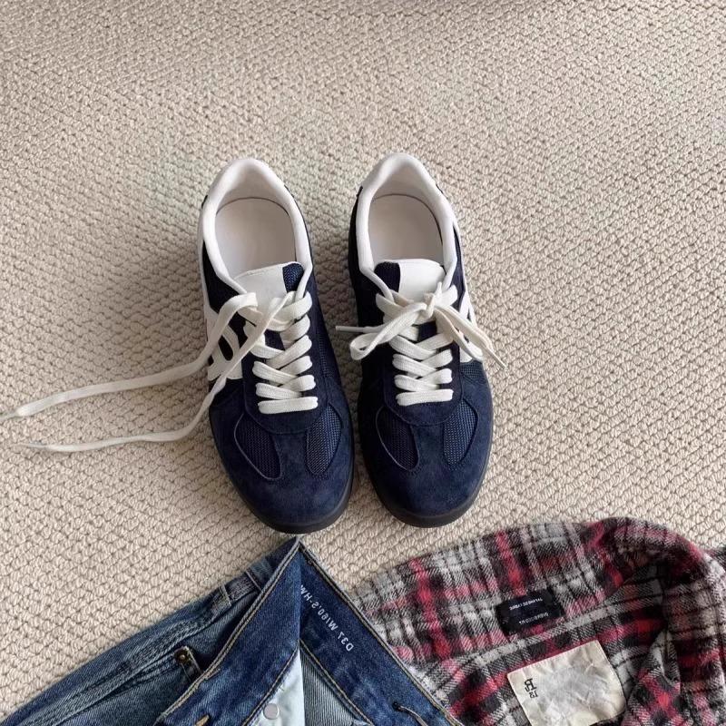 Dexun shoes women's 2025 autumn new soft-soled Forrest Gump shoes lightweight flat-soled college style Xiaobai casual sports shoes