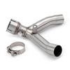 Stainless Steel Mid-pipe for 2007-2011 GSXR1000 K9 Motorcycle Exhaust
