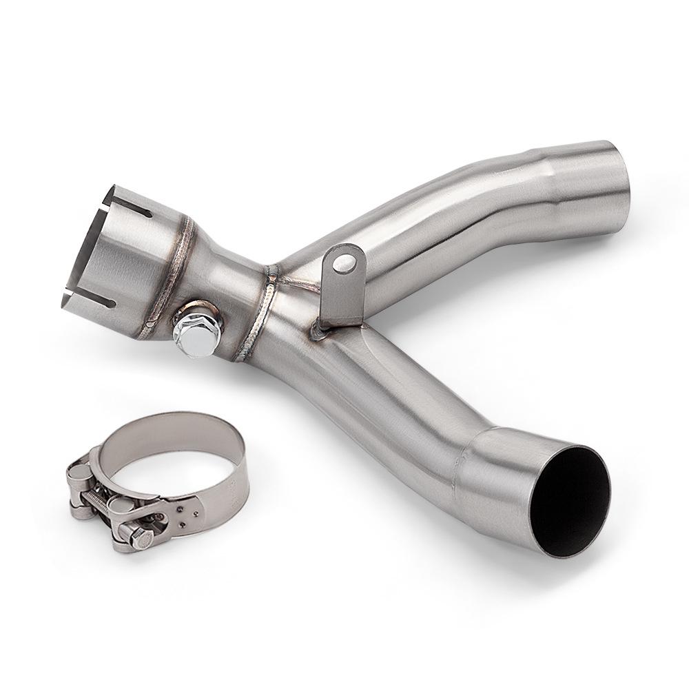 Stainless Steel Mid-pipe for 2007-2011 GSXR1000 K9 Motorcycle Exhaust