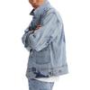 Levis SS24 Japan Limited Edition Type 2 Vintage Loose Fit Long Sleeve Denim Jacket Men Jackets Light-Blue A7150-0001