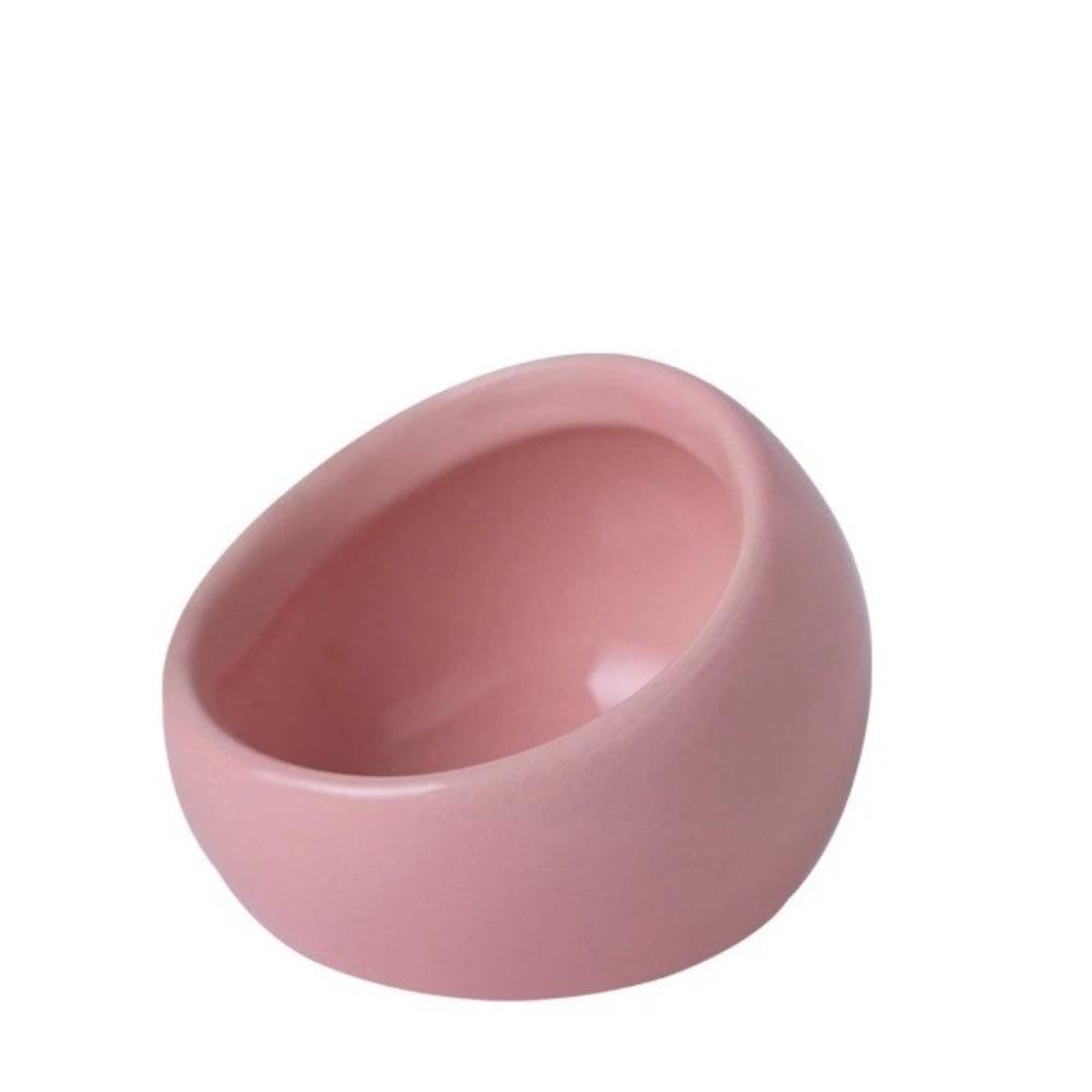 

Anti-Rollover Small Animal Bowl Non-Slip Guinea Pigs Food Dish Cute Water Food Bowl Cage Accessory розовый