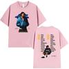 J Cole The Fall Off New Album 2026 Merch T Shirt Unisex's Vintage Oversized Cotton T-shirts Unisex Hip Hop Gothic Clothing T-shirt