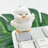 Teclado 3D de Pato Inovador Altura OEM Aumenta a Diversão do Teclado Para Escritório e Jogos Teclado Presente