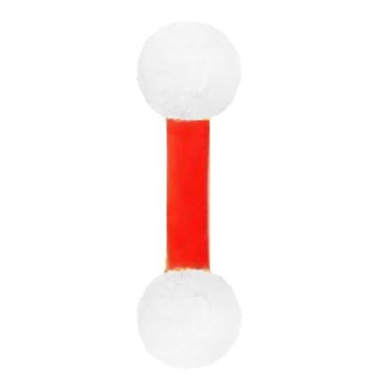 Swab Catnip Toy Kitten Self Play Hunting Kick Stick Interactive Teething Chew Toy Soft Plush Kicker Toy for Indoor Cats Kittens
