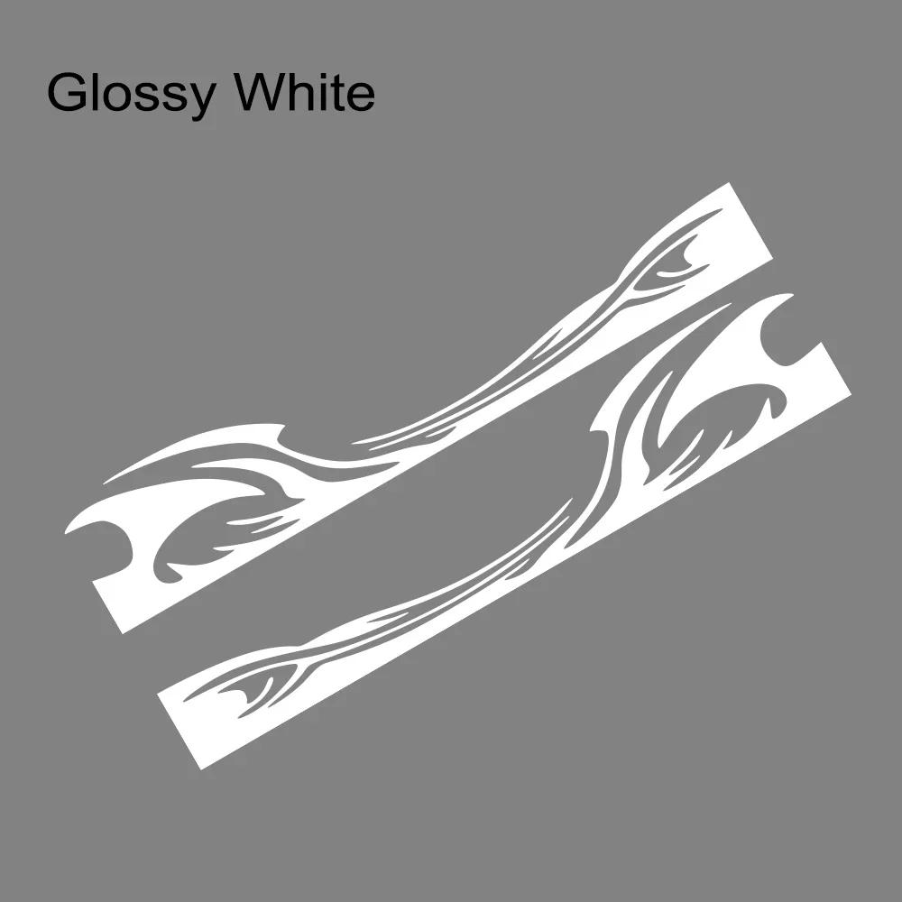 2PCS Wave Graphic Car Body Side Stickers Racing Sports Stripes Vinyl Decals Waterproof Car DIY Decoration Stickers Accessories