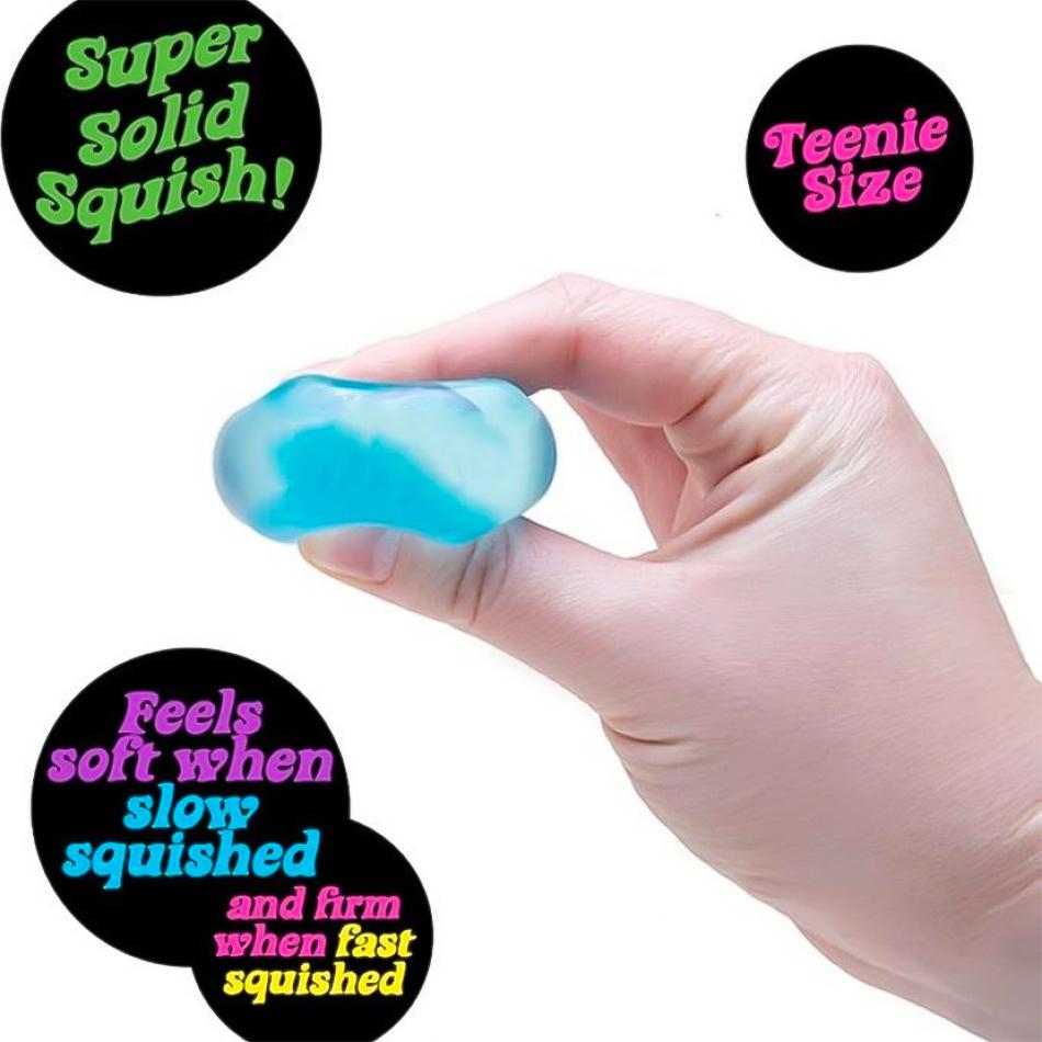 Needoh Nice Cube Squishy Fidget Toy Sensory Stress Relief Anxiety Focus Decompress Relax Desk Squeeze Toy for Adults