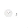 Silent Wall Clock Art Sculpture Decorative Resin Figurine for Home Office Kitchen Study Room Coffee