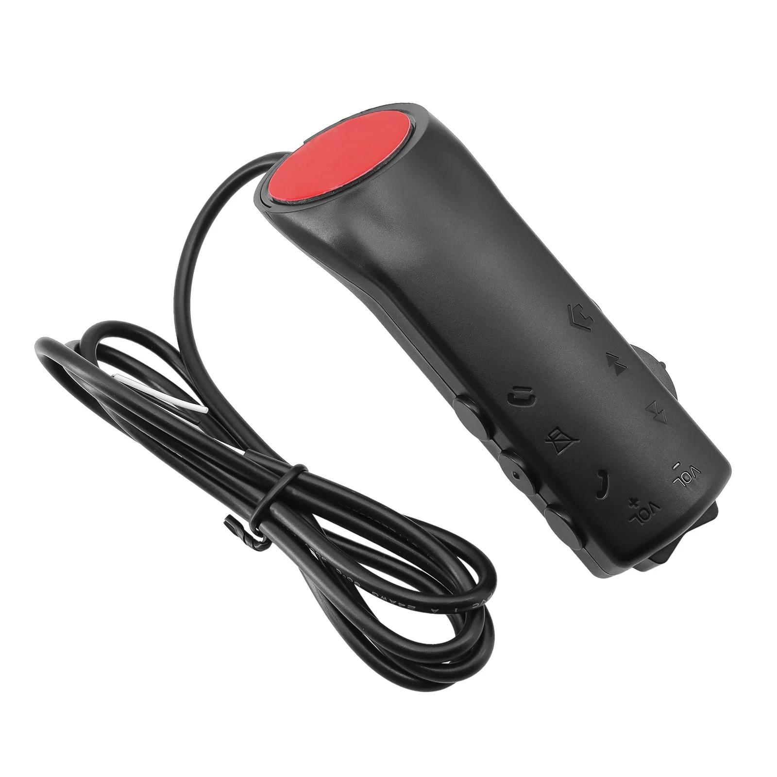 

Пульт дистанционного управления, универсальные кнопки на рулевом колесе автомобиля, 8 клавиш, автомобильный Стайлинг, 12 В, беспроводное управление для музыкального телефона, DVD-навигация, многофункциональный чёрный