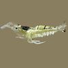 4CM Soft Hooked Shrimp Lure - Realistic Bionic Fish Bait, 1.3g Soft Worm Lure for Fishing