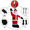 Cross-border Inflatable Luminous Santa Claus Christmas Ornament Decoration