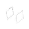 Geometric Rhombus Double Layer Earrings For Women Fashion Jewelry
