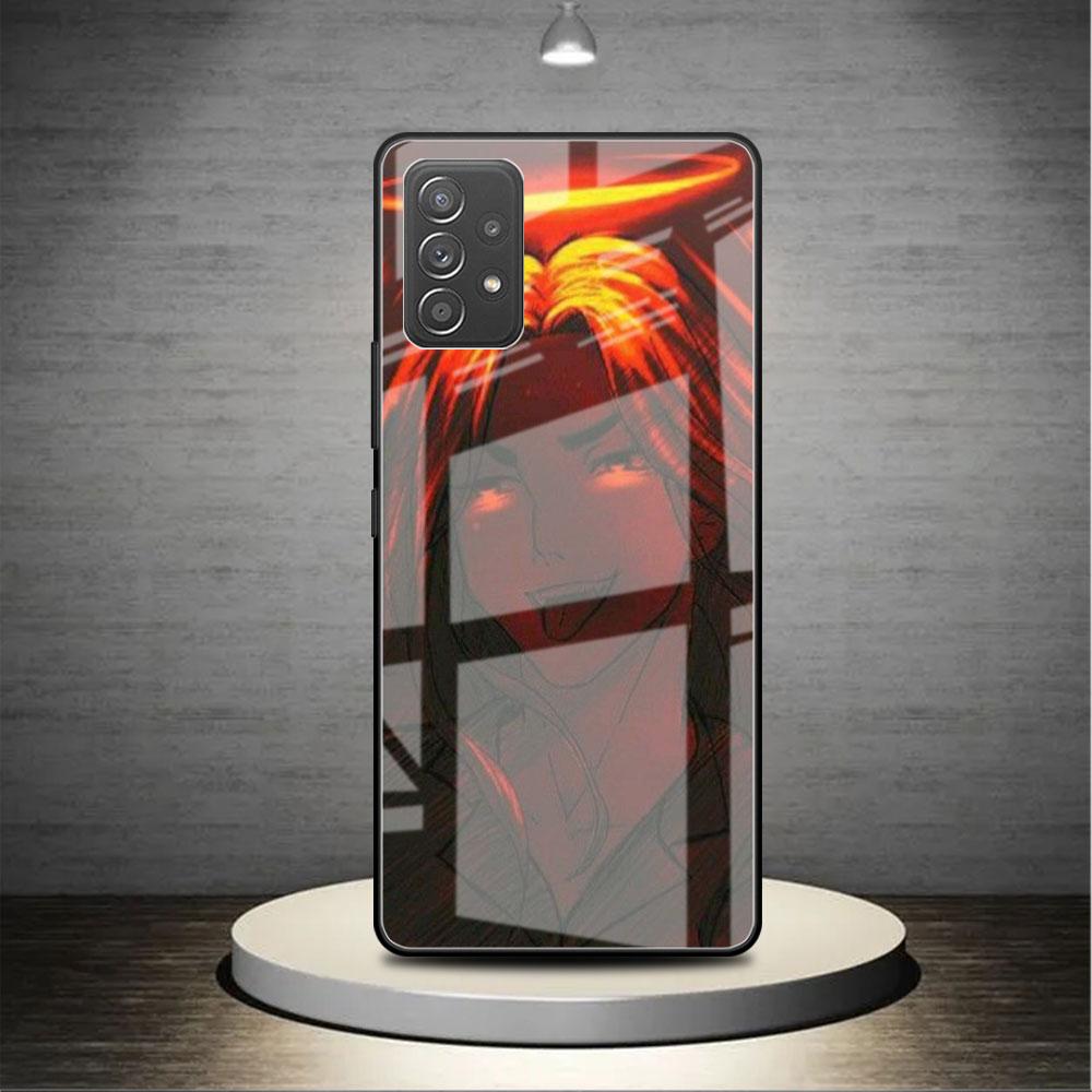 Glass Case For Samsung Galaxy A52 A71 A50 A51 A70 A21s A31 A72 A10 A12 A30 A22 5G Phone Cover Tokyo Revengers Anime