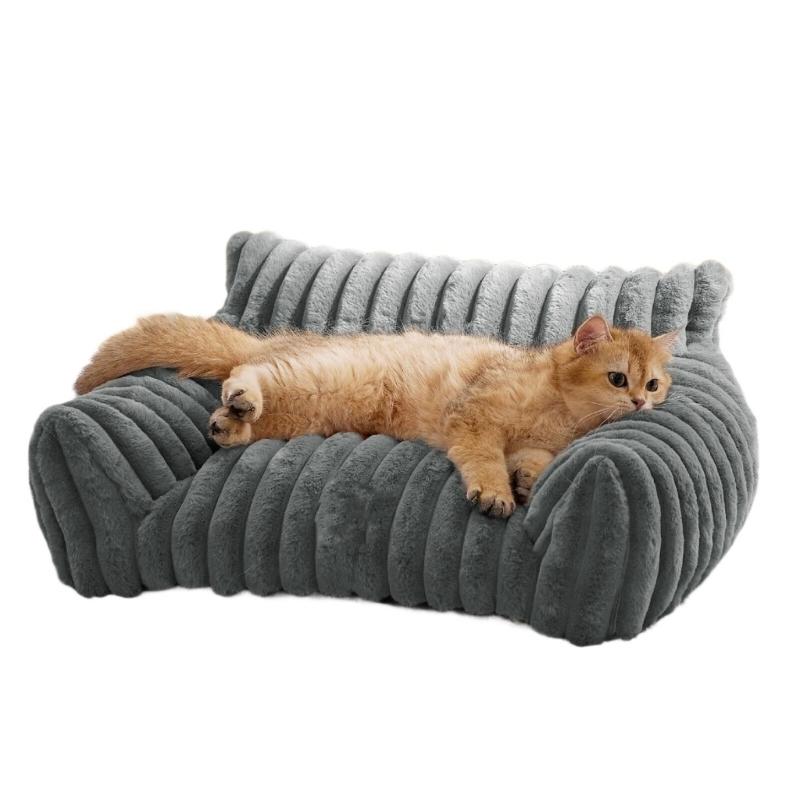 Creative Pet Bed Luxurious Sofa Nest for Dogs and Cats Soft Lounger Cuddle