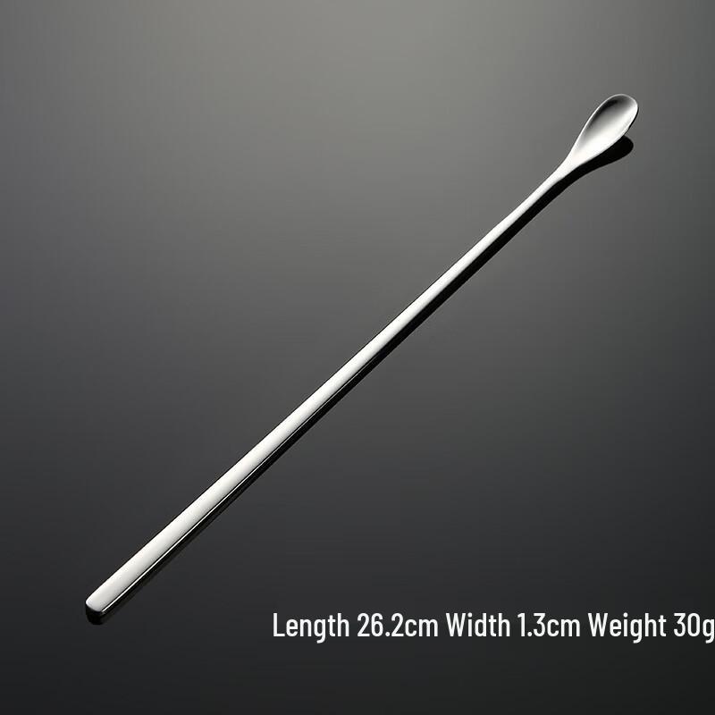 Qianxing 304 Stainless Steel Long Handle Ice/Stirring Spoon Set