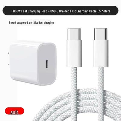 Cavo doppio USB-C compatibile per Apple iPhone 15 Pro Max e Huawei